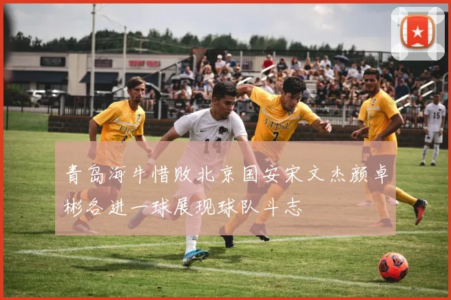 青岛海牛惜败北京国安宋文杰颜卓彬各进一球展现球队斗志